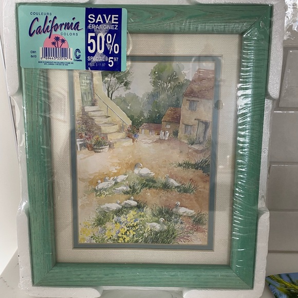 Columbia Other - 💙Vintage California Colors 8x10 Photo Frame Made in Canada